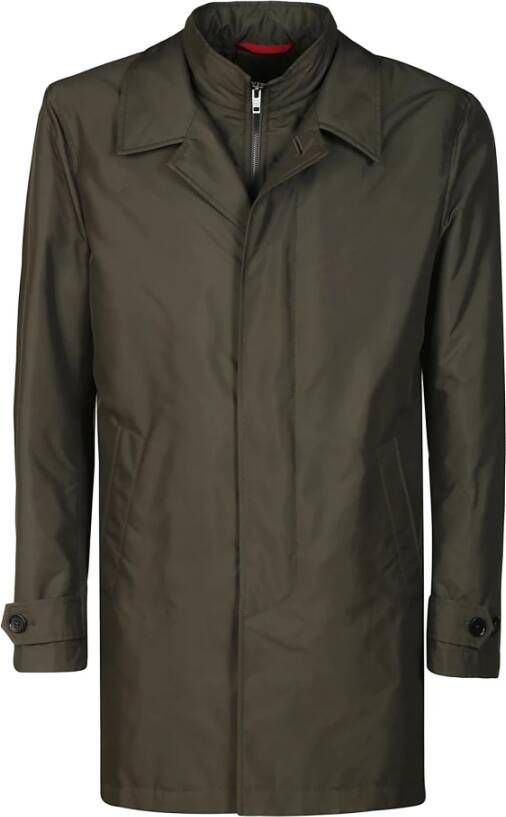 Fay Trenchcoats & Mantels Groen Heren