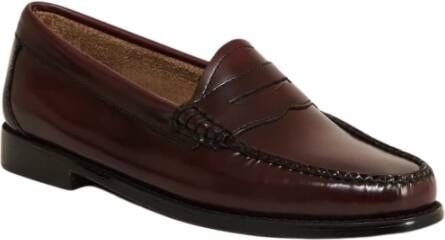 G.h. Bass & Co. Instappers & Slip ons Rood Dames