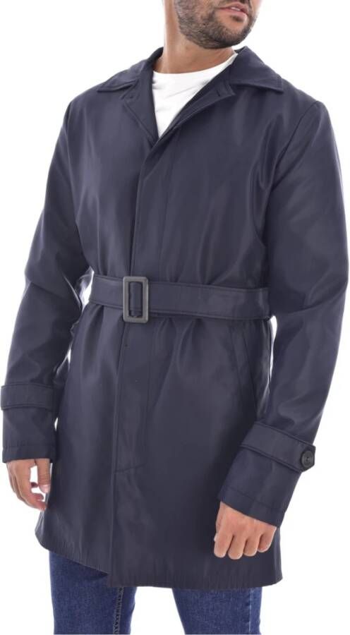 Goldenim paris Trenchcoats & Mantels Blauw Heren