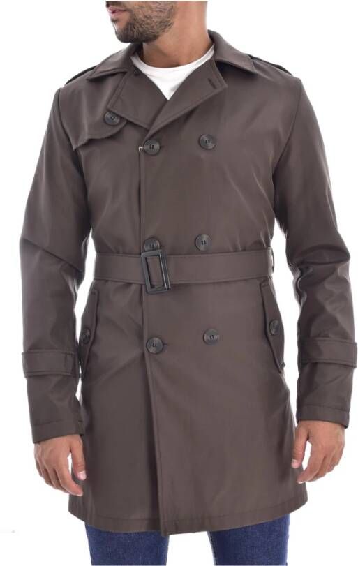 Goldenim paris Trenchcoats & Mantels Bruin Heren