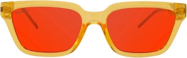 Gucci Zonnebrillen Oranje Dames