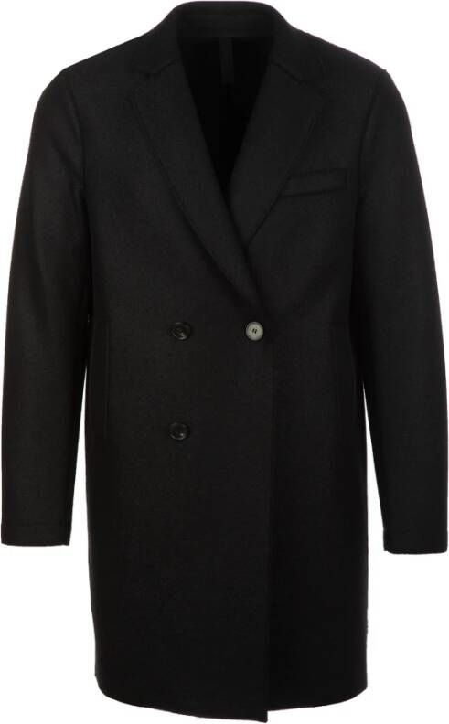 Harris Wharf London Trenchcoats & Mantels Zwart Heren