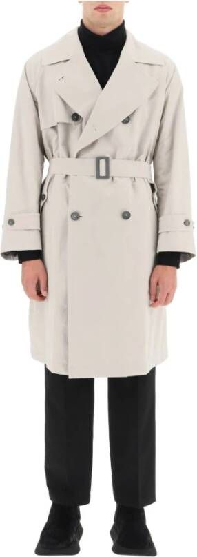 Hevo Trenchcoats & Mantels Grijs Heren