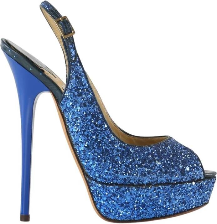 Jimmy Choo Pre owned Vintage schoenen Blauw Dames