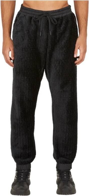 Moncler Ribbed Track Pants , Zwart, Heren