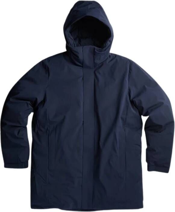 Nn07 Trenchcoats & Mantels Blauw Heren