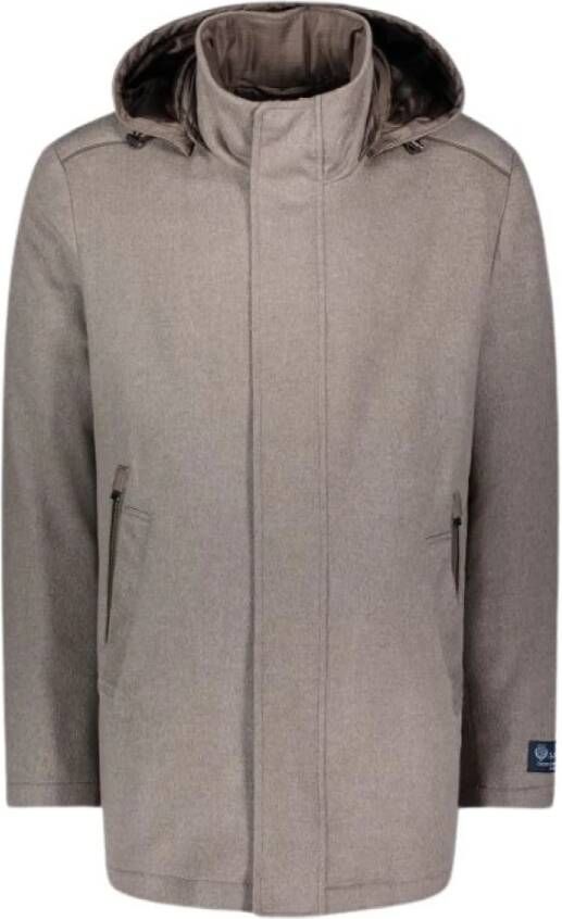 PAUL & SHARK Trenchcoats & Mantels Grijs Heren