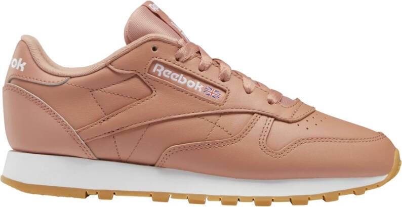 Reebok Dames sportschoenen Classic Leather , Beige, Dames