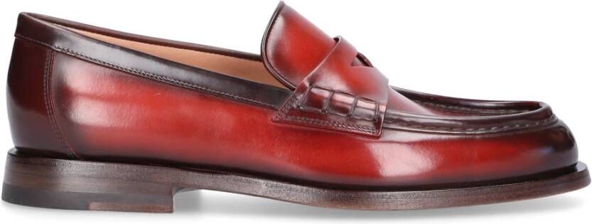 Santoni Instappers & Slip ons Rood Dames