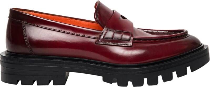 Santoni Instappers & Slip ons Rood Dames
