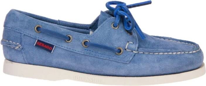 Sebago Instappers & Slip ons Blauw Dames