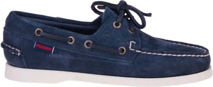Sebago Instappers & Slip ons Blauw Dames