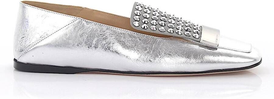 Sergio Rossi Instappers & Slip ons Grijs Dames