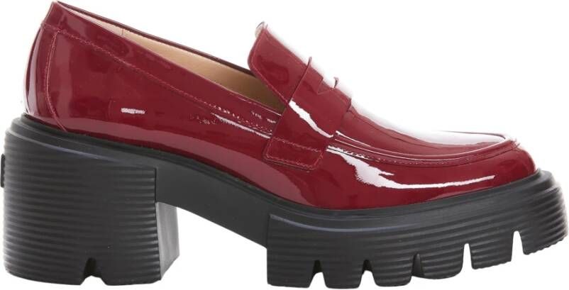 Stuart Weitzman Instappers & Slip ons Rood Dames