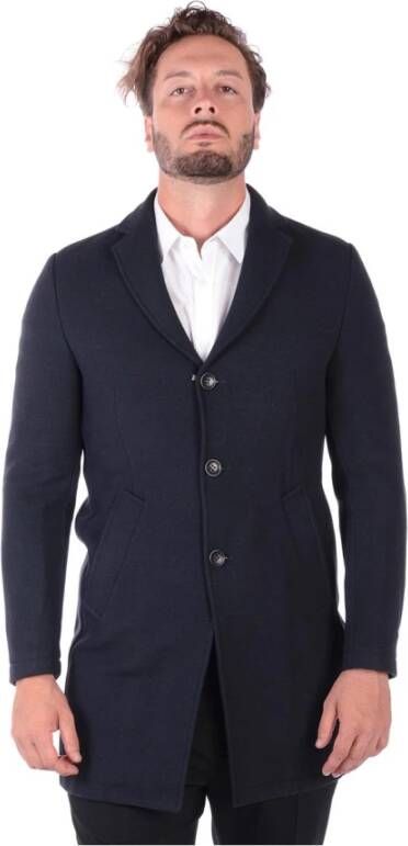 Daniele Alessandrini Trenchcoats & Mantels Blauw Heren