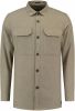 Dstrezzed Casual hemd lange mouw grijs shirt melange flannel 303636/258 online kopen