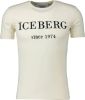 Iceberg Heritage logo t shirt ecru online kopen