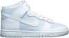 Nike Dunk High uitgestrekte grijze sneakers Nike, Wit, Heren online kopen