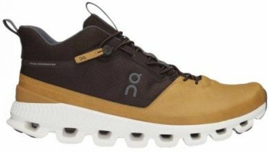 ON Running Cloud Hi Wandelschoenen Donkerbruin/Lichtbruin