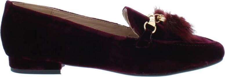 Paris Punk Instappers & Slip ons Rood Dames