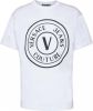 Versace Jeans Couture T shirt 72Gaht20 Cj00O 003 , Wit, Heren online kopen