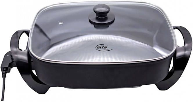 Elta Elektrische multipan MP 3808, 1500 watt Zwart