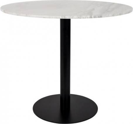 Zuiver ronde Marble King eettafel 90 cm