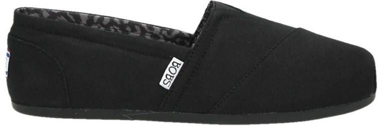 Bobs Plush  Peace & Love instapschoenen zwart