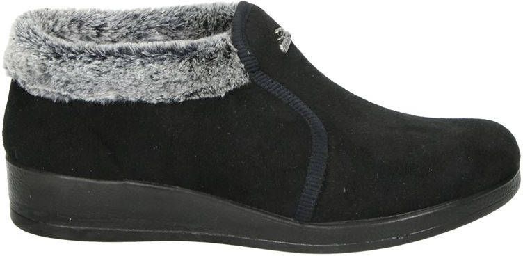 Fly Flot pantoffels zwart/grijs