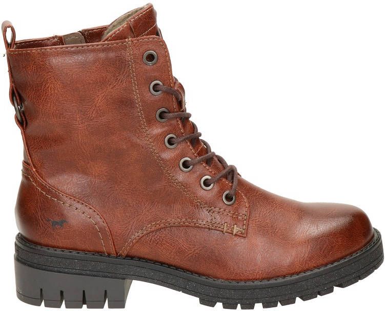Mustang veterboots cognac