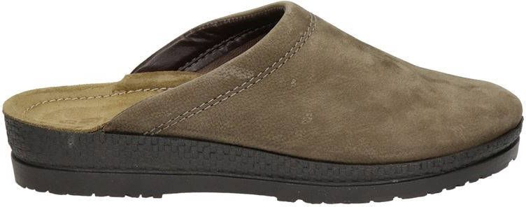 Rohde nubuck pantoffels bruin