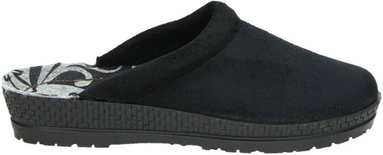 Rohde pantoffels zwart