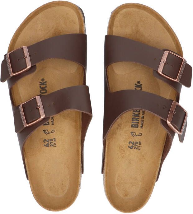 Birkenstock Slippers ARIZONA BF in schoenwijdte smal, met ergonomisch gevormd voetbed