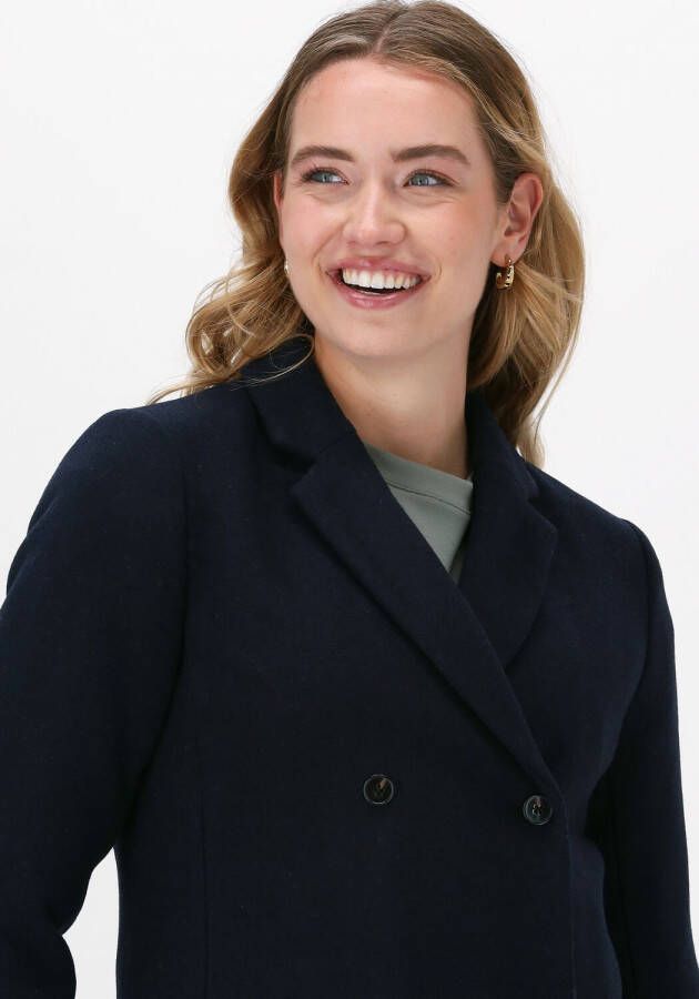 Modström Donkerblauwe Mantel Odelia Coat