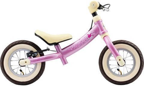 bikestar Loopfiets meegroeiend 10 Pink Roze/lichtroze