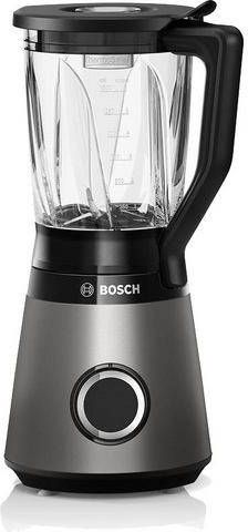 BOSCH Blender MMB6172S VitaPower Serie 4 30.000 tpm, thermosafe glazen pot(1, 5 l ), inclusief stop