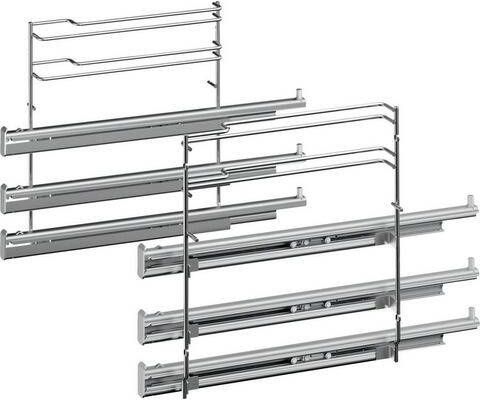 BOSCH Volledig uittrekbare telescooprails HEZ638370 pyrolytisch