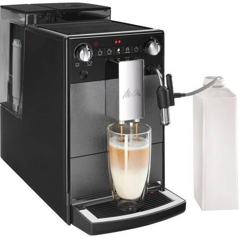 Melitta Volautomatisch koffiezetapparaat Avanza® F270 100 Mystic Titan, Compact, maar XL waterreservoir & XL bonenreservoir, met melkschuim systeem