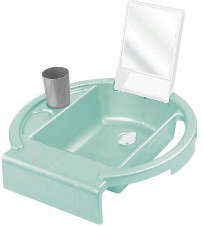 Rotho Baby design green Wastafel Kiddy voor kinderen wit stone