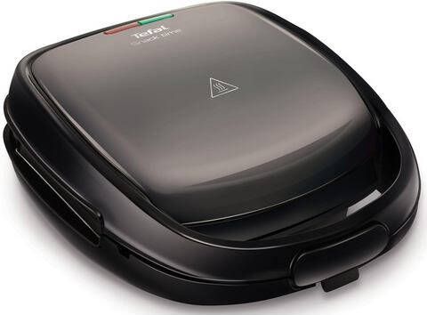 Tefal 2 in 1 sandwichmaker SW341B Wafelijzer en sandwichtoaster in een, 2 uitneembare, antiaanbak, gecoate bakplatensets inclusief