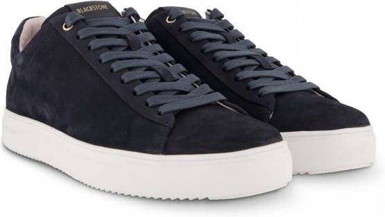 Blackstone Rm51 Navy Lage sneaker , Blauw, Heren
