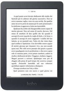 Kobo Nia Zwart 6 Inch 8 Gb(ongeveer 6.000 E books )