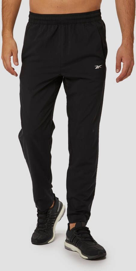 Reebok wor woven trackster trainingsbroek zwart heren