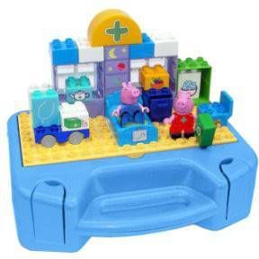 BIG Constructie speelset Bloxx Peppa Pig Medical Care Case(32 stuks )