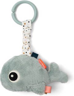 Done by Deer To go friend met ophanghaak Wally Blue knuffel 15 cm