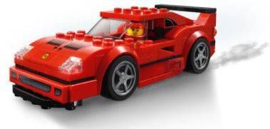 Lego  Speed Champion s Ferrari F40 Concurrentievermogen 75890 Kleurrijk