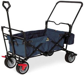 Pinolino Bolderwagen Inklapbaar Paxi dlx Comfort met remmen marineblauw