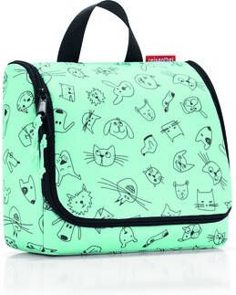 Reisenthel ®, toiletbag kids cats and dogs mint
