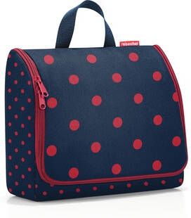 Reisenthel &#xAE, toilettas XL gemengde stippen rood