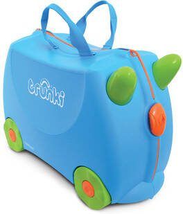 Trunki Ride-on kinder koffer Terrance blauw
